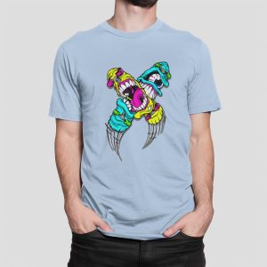 T-shirt με εκτύπωση , Skater (10047) -Sky Blue (220)