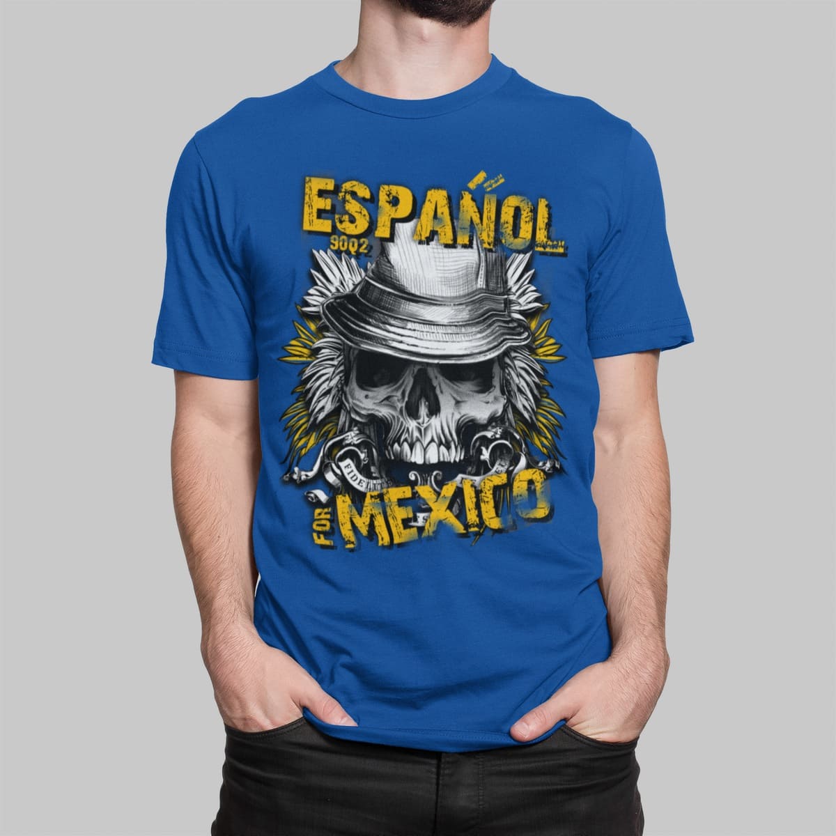 Μπλουζάκι με εκτύπωση , Espanol (10050) - Royal Blue (241)