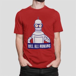 Mplouza me stampa , Kill All Humans (10079) - Red (145)