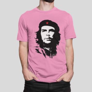 Στάμπα για μπλούζα, Che Guevara (10093) - Pink (136)