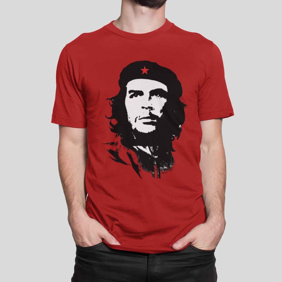 Στάμπα για μπλούζα, Che Guevara (10093) - Red (145)