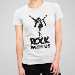 Mako me stampa , Rock With Us (10104) - White (102)