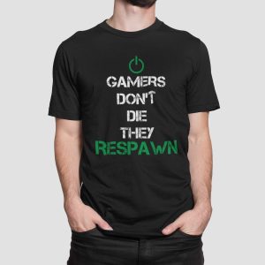 Στάμπα σε μπλούζα , Respawn (10127) - Black (309)