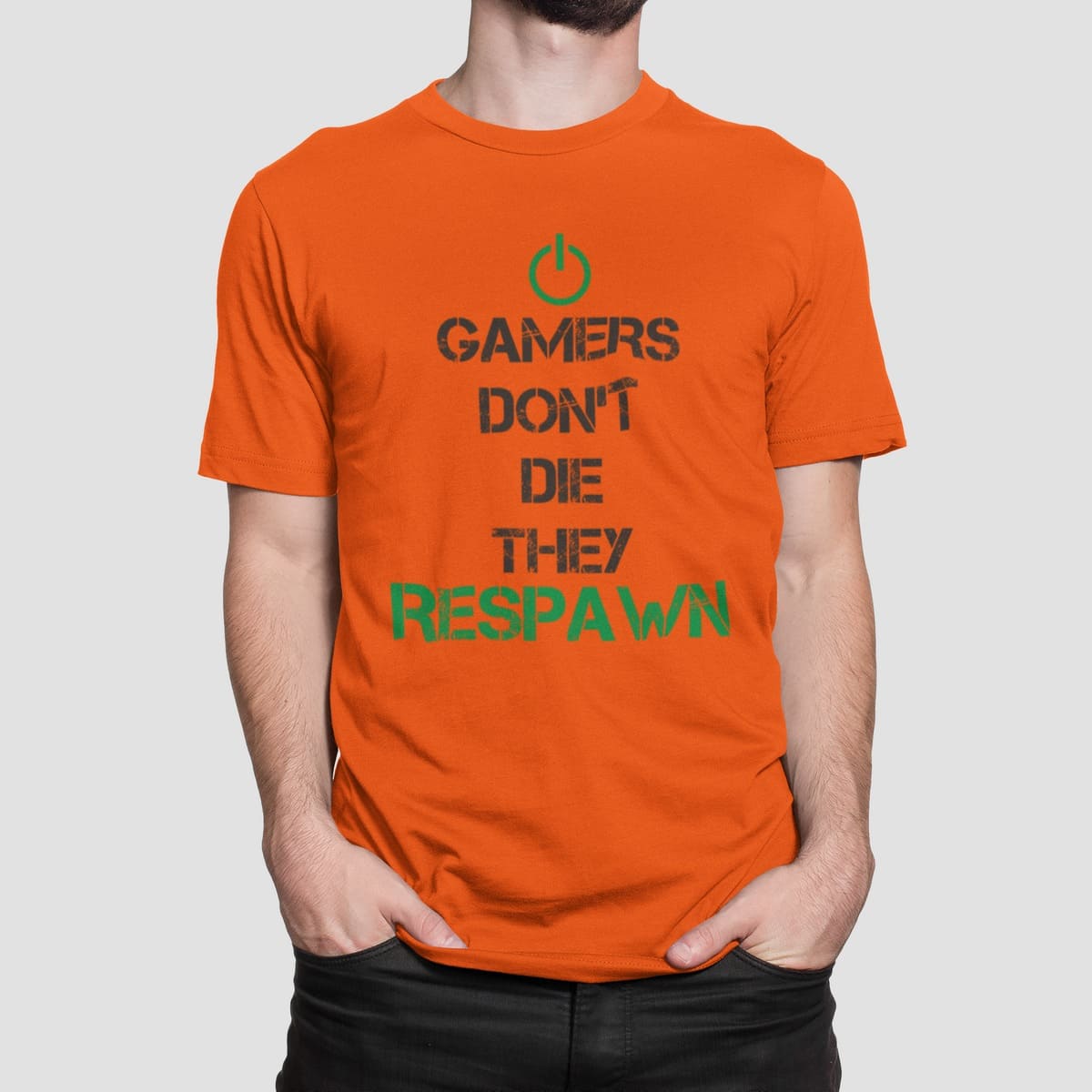 Στάμπα σε μπλούζα , Respawn (10127) - Orange (400)