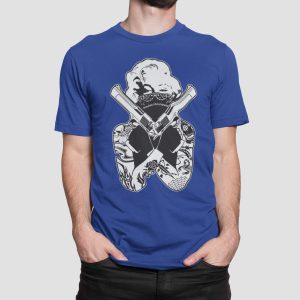 T-shirt print , Merilyn Monroe (10146) - Royal Blue (241)