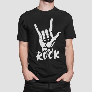 Μπλoύζα με στάμπα, Rock (10149) - Black (309)