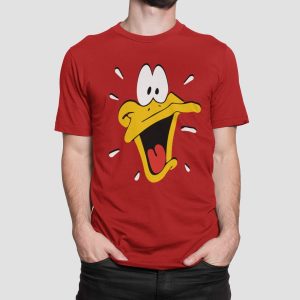 Μπλoύζα με στάμπα,Daffy Duck (10151) - Red (145)