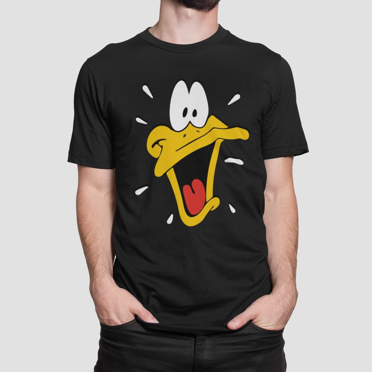 Μπλoύζα με στάμπα,Daffy Duck (10151) - Black (309)