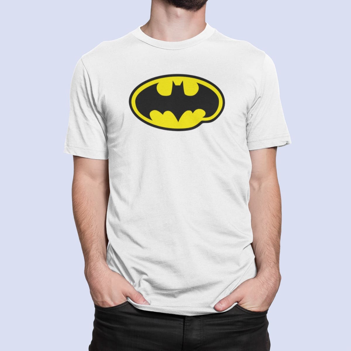 Στάμπα για μπλούζες Batman (10231) - White (102)