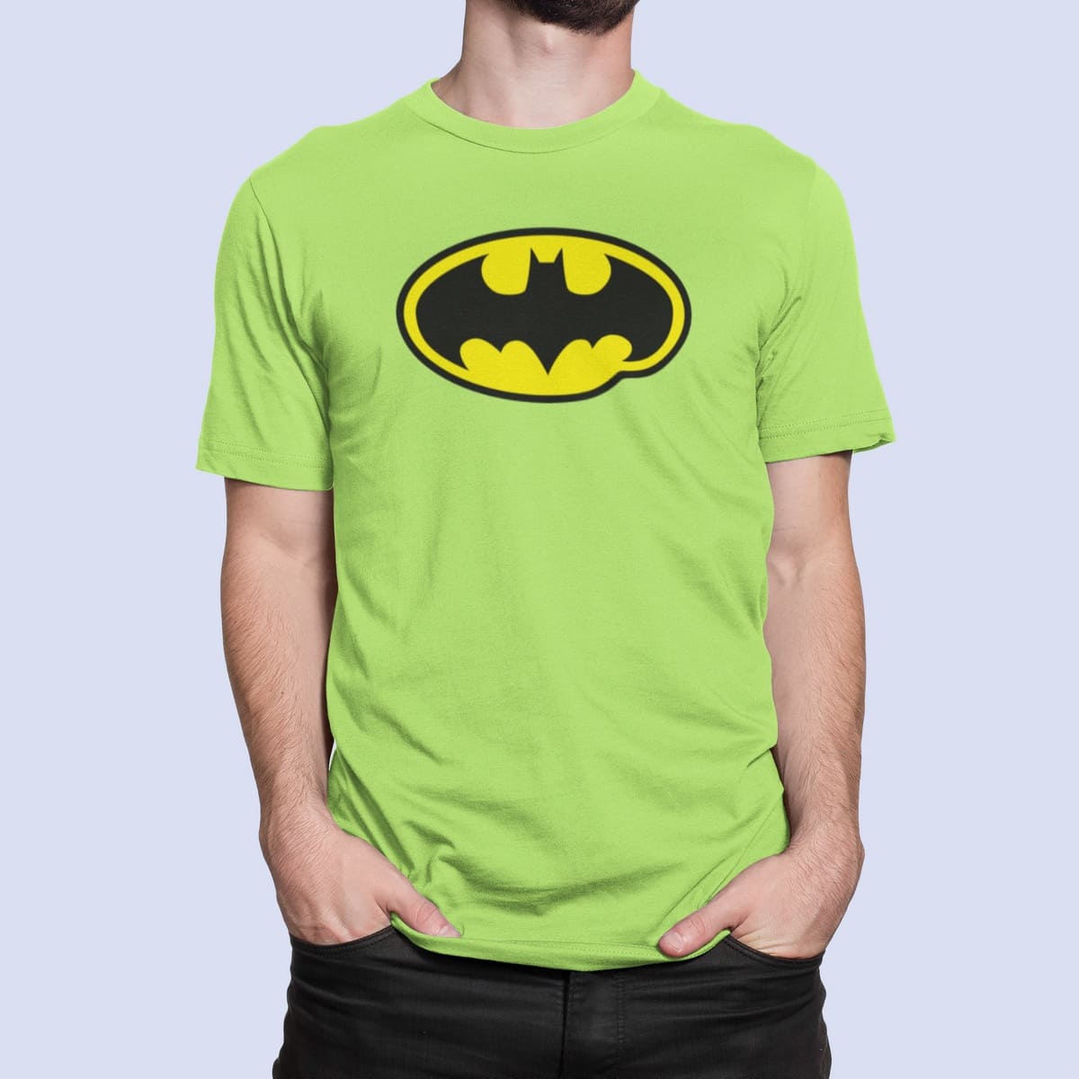 Στάμπα για μπλούζες Batman (10231) - Apple Green (280)