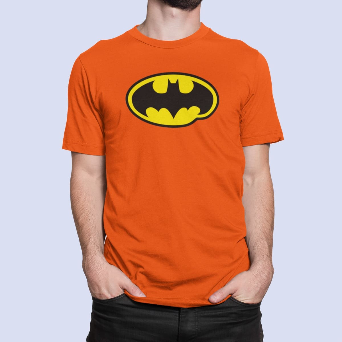 Στάμπα για μπλούζες Batman (10231) - Orange (400)