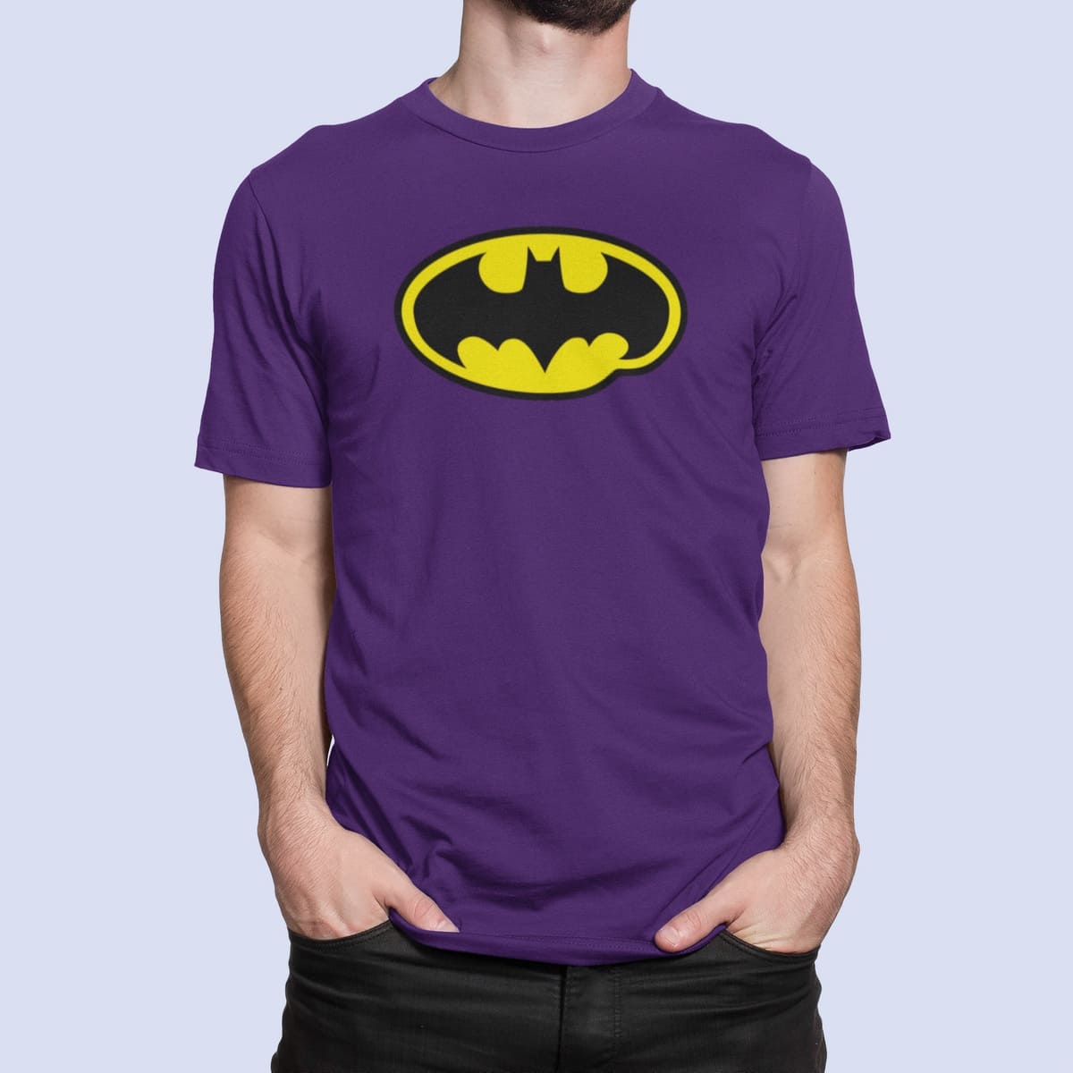 Στάμπα για μπλούζες Batman (10231) - Dark Purple (712)