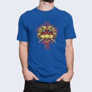 Στάμπα για μπλούζα Fearless (10271) - Royal Blue (241)