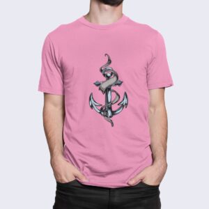 Στάμπα για μπλούζα, Anchor (10273) - Pink (136)