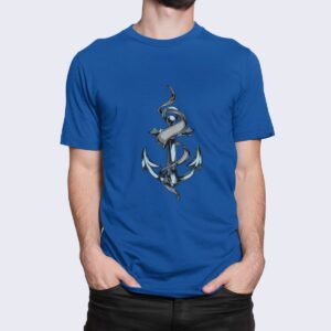 Στάμπα για μπλούζα, Anchor (10273) - Royal Blue (241)