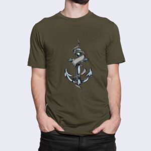 Στάμπα για μπλούζα, Anchor (10273) - Army (269)