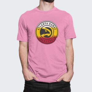 Στάμπα για μπλούζα, Atlanta Hawks (10302) - Pink (136)