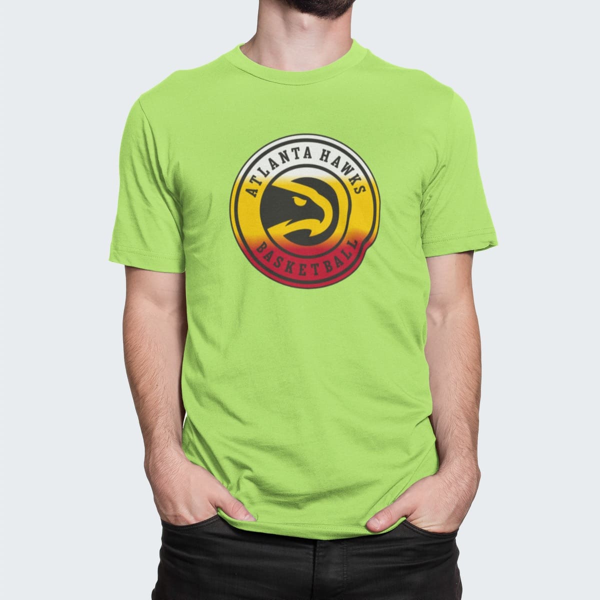 Στάμπα για μπλούζα, Atlanta Hawks (10302) - Apple Green (280)