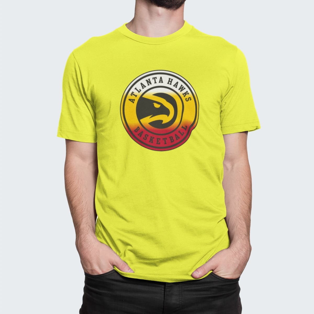 Στάμπα για μπλούζα, Atlanta Hawks (10302) - Lemon (302)