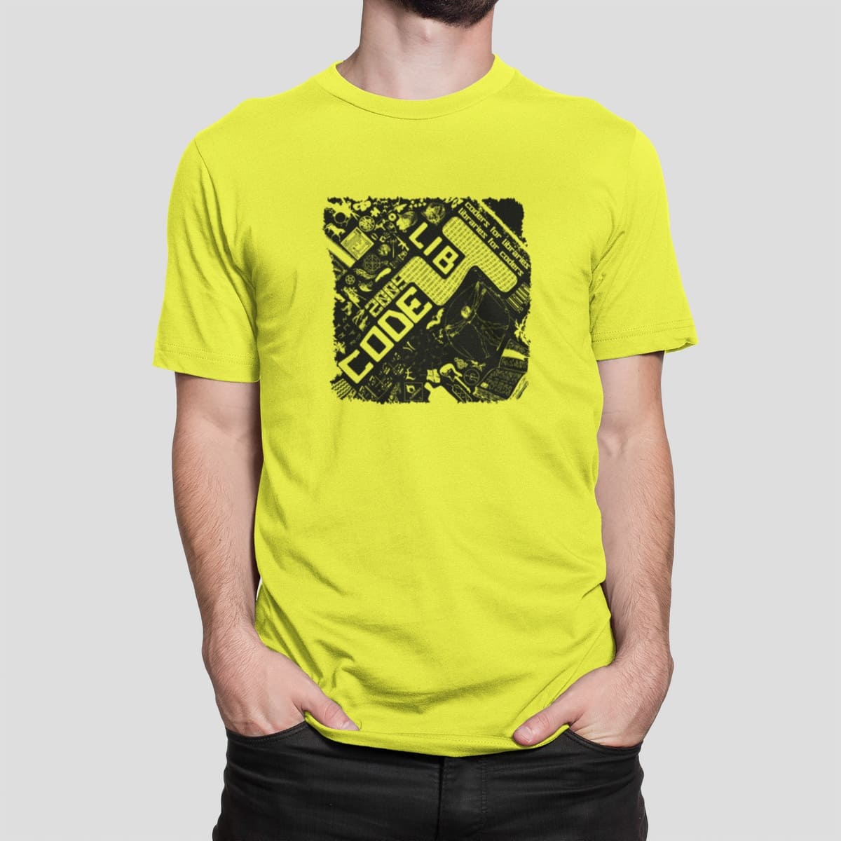 Στάμπα για μπλούζα, code (10311) - Lemon (302)