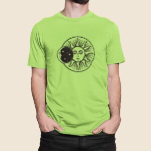 Στάμπα για μπλούζα, Solar Eclipse (10326) - Apple Green (280)