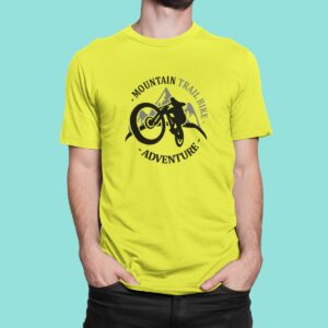 Στάμπα για μπλούζα, Mountain bike trail adventure (10358) - Lemon (302)