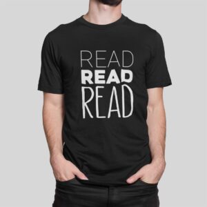 Στάμπα για μπλούζα, Read Read Read (10383) - Black (309)