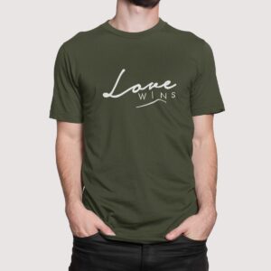 Στάμπα για μπλούζα, Love wins (10391) - Army (269)