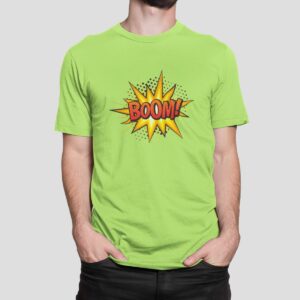 Στάμπα για μπλούζα, Boom Cartoon Style (10410) - Apple Green (280)