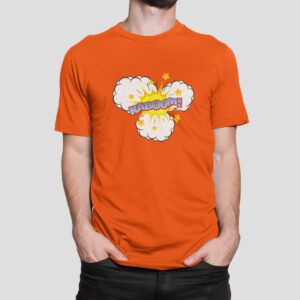 Στάμπα για μπλούζα, Kaboom Cartoon Style (10411) - Orange (400)