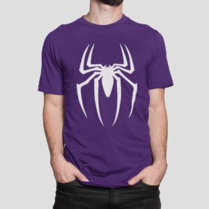 Στάμπα για μπλούζα, Spider Man (10144) - Dark Purple (712)