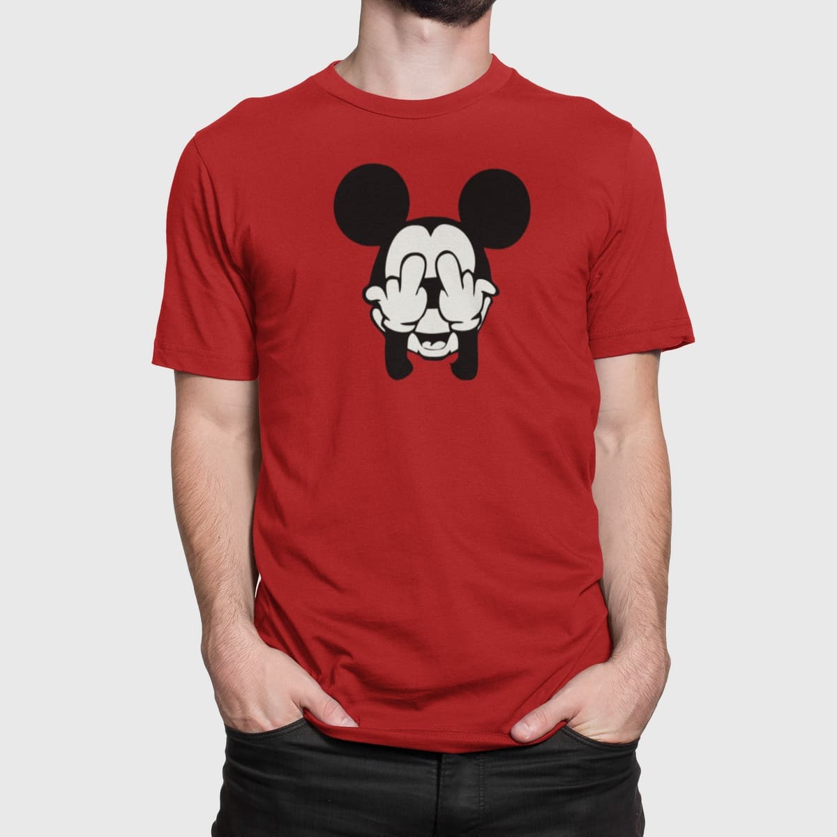 Στάμπα για μπλούζα, Mickey (10232) - Red (145)