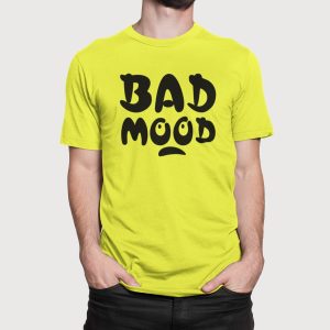 Στάμπα για μπλούζα, Bad Mood (10278) - Lemon (302)