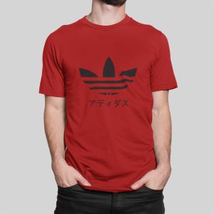 Μπλουζάκι με στάμπα , Adidas (10193) - Red (145)