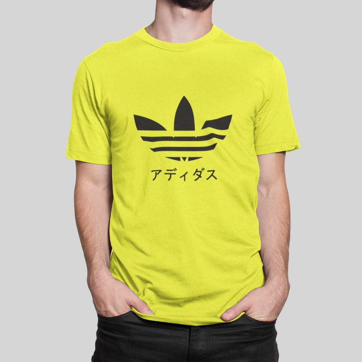 Μπλουζάκι με στάμπα , Adidas (10193) - Lemon (302)