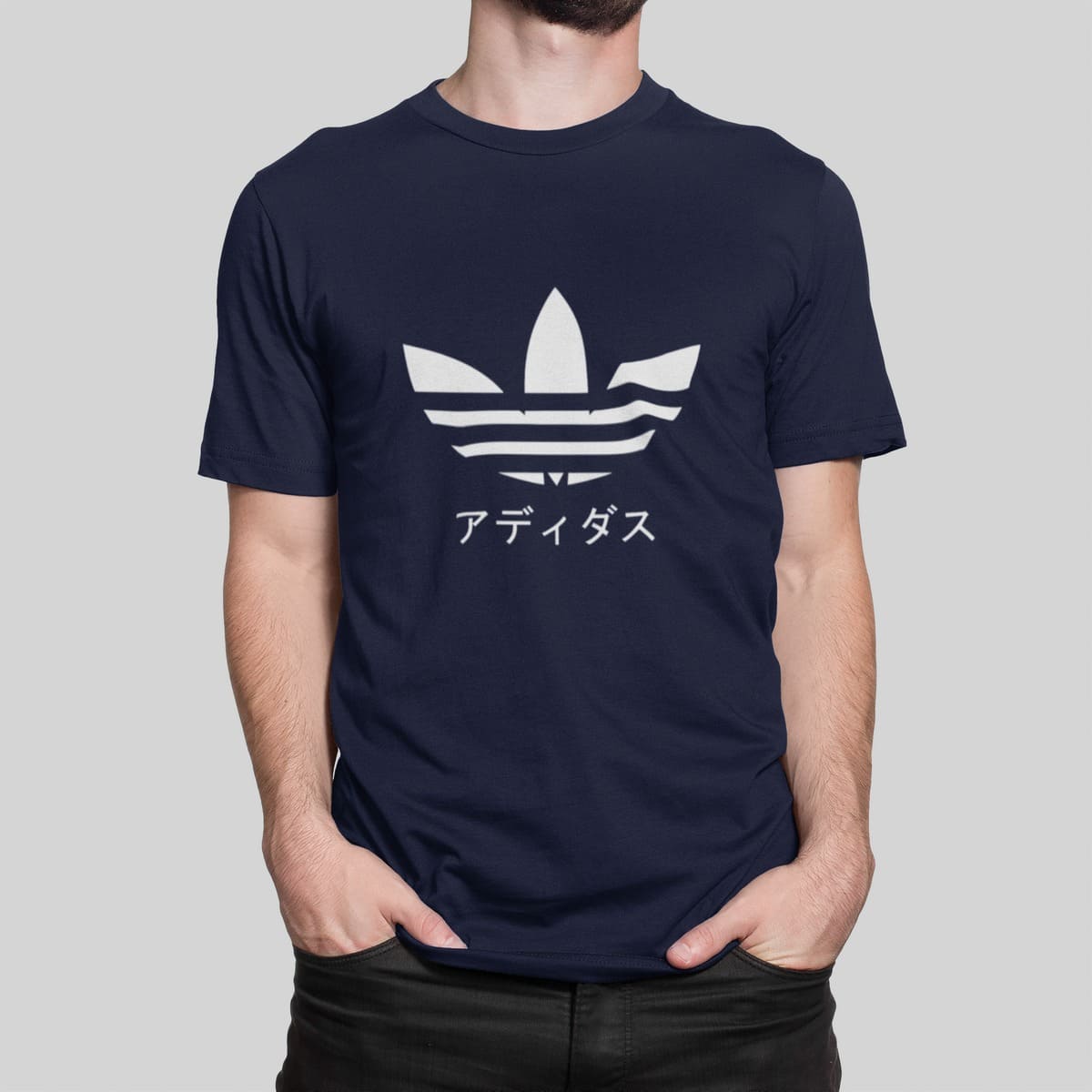 Μπλουζάκι με στάμπα , Adidas (10193) - French Navy (319)